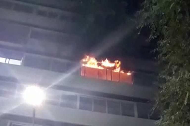 Incêndio em apartamento nos Jardins deixa dois feridos