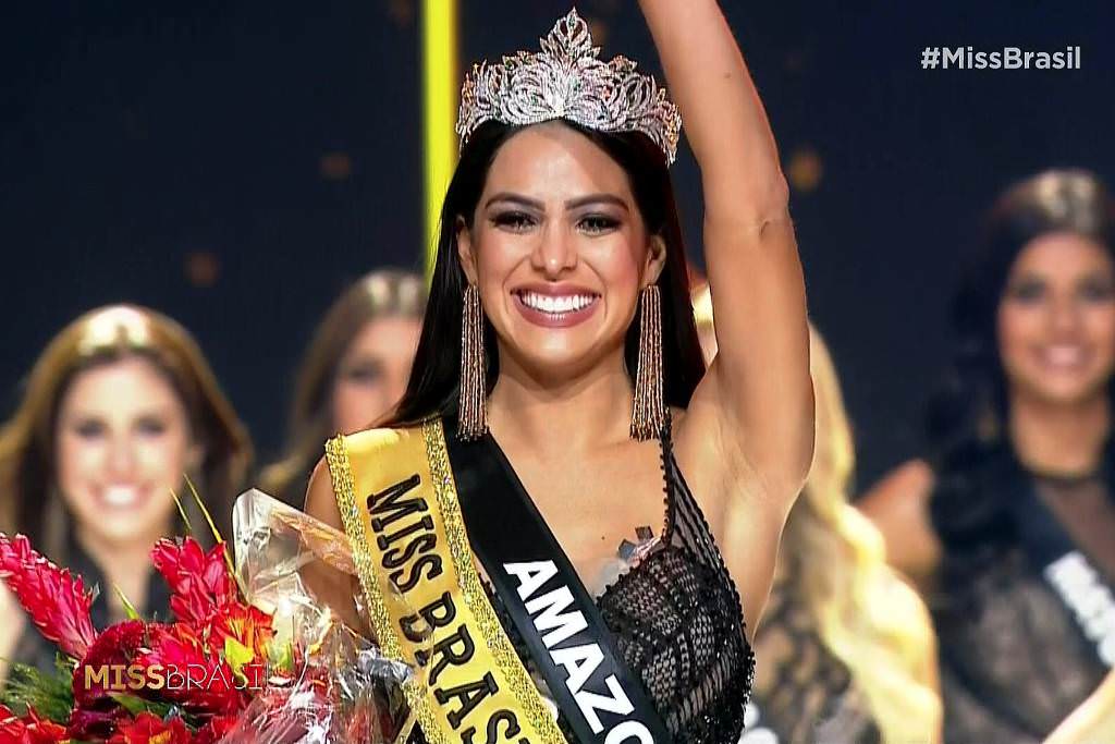 Miss Amazonas Mayra Dias é eleita Miss Brasil 2018