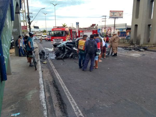 Acidente na Av. Torquato Tapajós deixa um homem morto