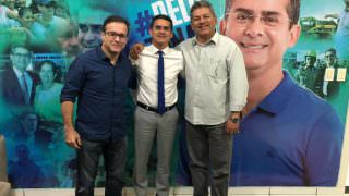 David Almeida busca apoio do PMN para eleição ao governo