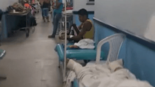 Pacientes denunciam descaso no Hospital Platão Araújo, na Zona Leste