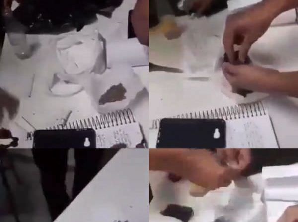 Vídeo mostra alunos embalando trouxinhas; Seduc diz que é 'trabalho escolar'