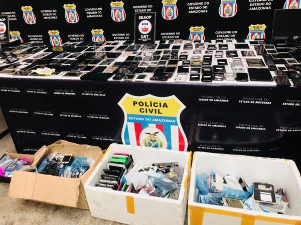 Celulares recuperados durante operação 'Cavalo de Aço' serão devolvidos