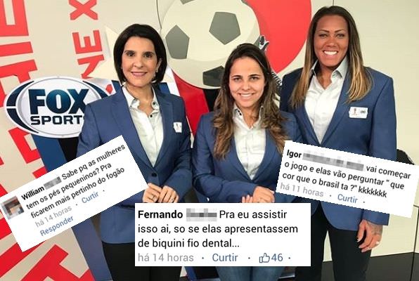 Fox faz transmissão da Copa com mulheres e comentários machistas tomam internet