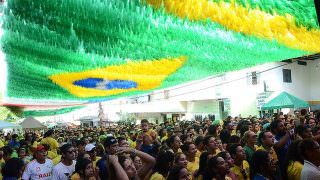 Torcida pela Seleção Brasileira agitará 13 pontos de transmissão na capital