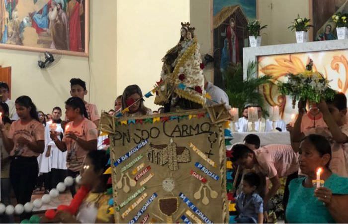 Braga participa da festa da Padroeira de Parintins e fala do Orçamento para 2019