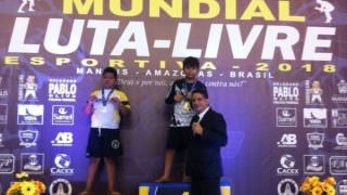 Amazonense vence Campeonato Mundial de Luta Livre 2018