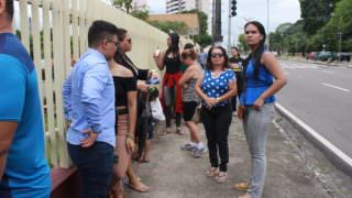 Manifestação pede o cancelamento do Concurso Público da Seduc