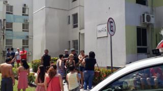 Moradores controlam incêndio em apartamento do Aleixo; veja vídeo