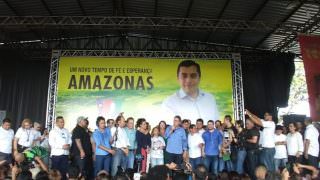 Wilson Lima tira vice da foto da convenção e irrita aliados