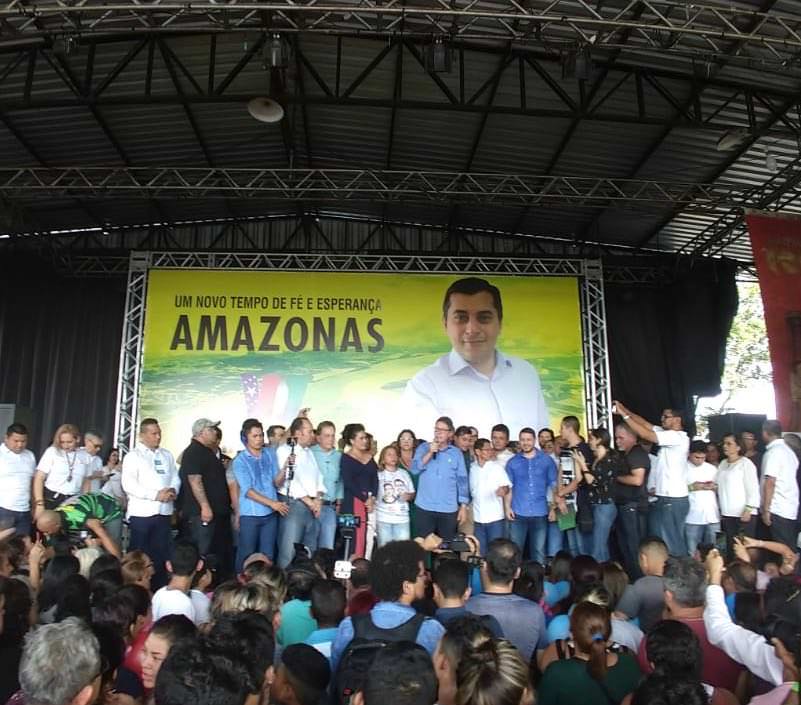 Wilson Lima tira vice da foto da convenção e irrita aliados
