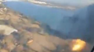 VÍDEO: Passageiro filma momento exato da queda de avião na África do Sul