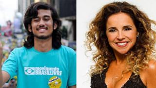 Daniela Mercury é chamada de 'parasita' por Kim Kataguiri (MBL)