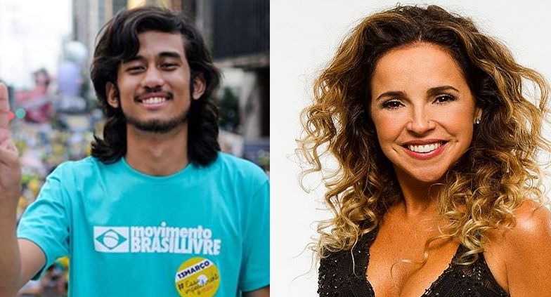 Daniela Mercury é chamada de 'parasita' por Kim Kataguiri (MBL)