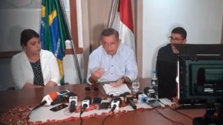 Coletiva com o secretário Lourenço Braga sobre o Concurso Público da SEDUC