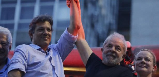 Lula pede ao TRF-4 para gravar mensagens de apoio a Haddad