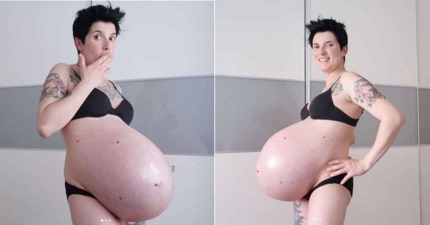 Após parto de gêmeos, mãe emociona internautas ao falar sobre autoaceitação