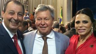 Nas redes sociais, Nejmi Aziz agradece apoio de Arthur a Omar