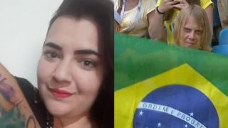 Mulher faz tatuagem  em homenagem ao torcedor 'psicopata do hexa'