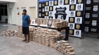 Homem é preso com meia tonelada de droga avaliada em R$ 2 milhões