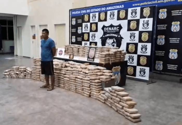 Homem é preso com meia tonelada de droga avaliada em R$ 2 milhões
