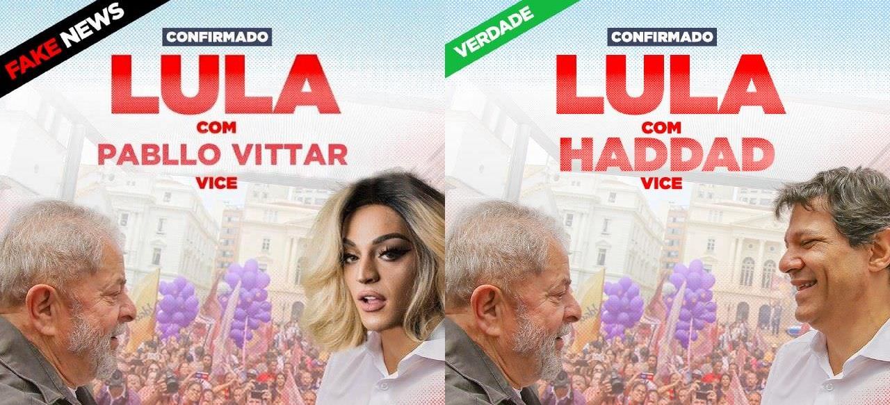 PT desmente 'Fake News' de que Pabllo Vittar é vice-presidente de Lula