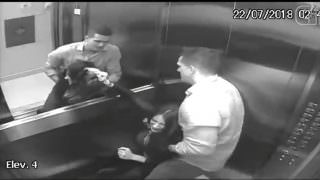 VÍDEO: Câmera flagra agressões de marido a advogada que caiu do 4º andar de prédio