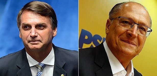 Alckmin e Bolsonaro empatam em cenário sem Lula, diz Ibope