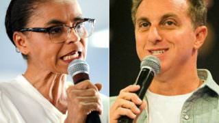 Huck indica preferir Marina, mas elogia Alckmin, embora ele seja 'velho político'