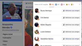 Página de Amazonino no Facebook sofre ataque de perfis falsos