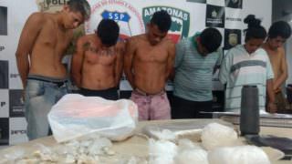 Quadrilha é presa com drogas no Santa Etelvina em Manaus