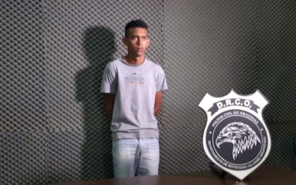 Suspeito de participar de triplo homicídio em sitio é preso em Manaus
