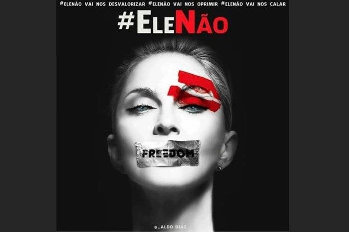 Madonna, rainha do pop se une a campanha #EleNão