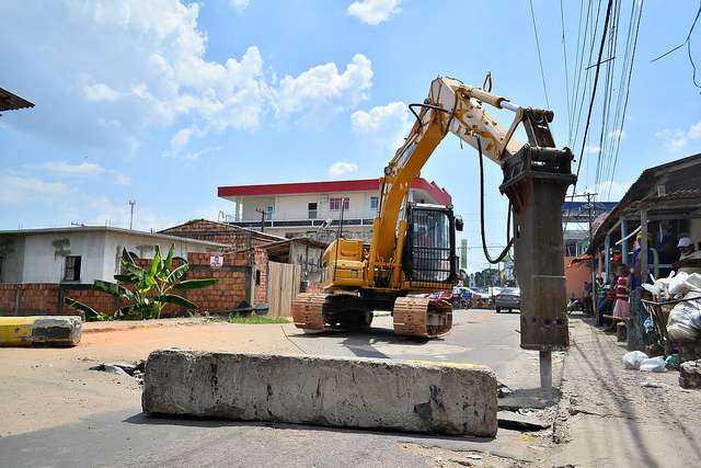 Ponte no Alvorada é interditada para obras e altera trânsito no local
