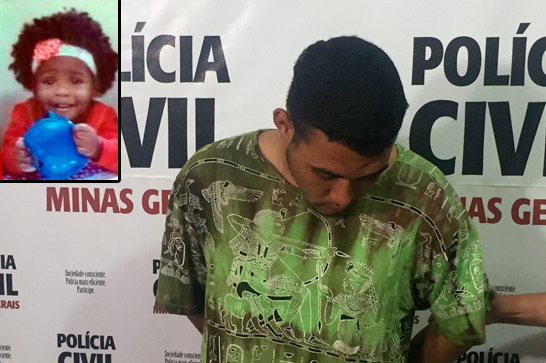 Menina de 2 anos é morta por espancamento pelo namorado da tia