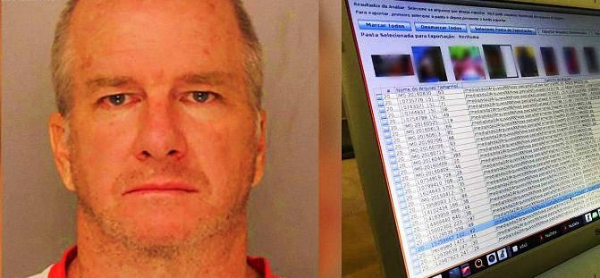 Pedófilo é preso com mais de 14 milhões de imagens e vídeos de crianças e bebês sendo abusados
