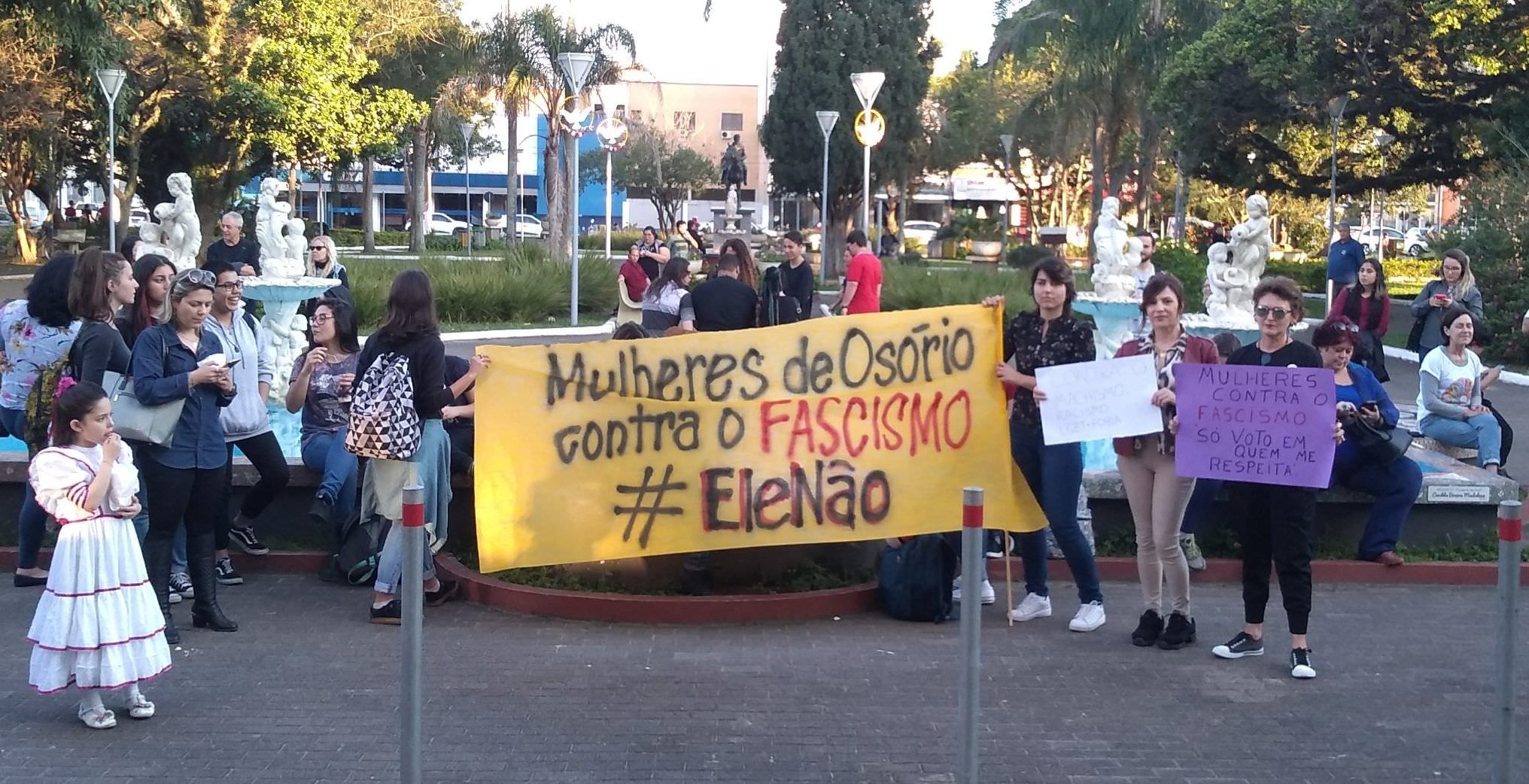 MP pede reforço policial em protesto de mulheres contra Bolsonaro