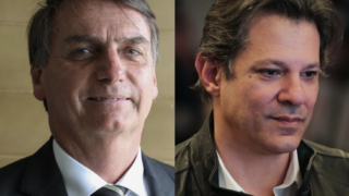Bolsonaro, 32%; Haddad, 21%; Ciro, 11%; Alckmin, 9%; Marina, 4%, aponta Datafolha