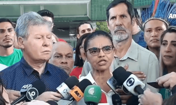 Candidata Marina Silva se encontra com prefeito de Manaus na Fiocruz