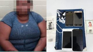 Mulher é detida tentando entrar com 4 celulares, fone e chip na vagina em presídio de Manaus