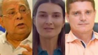 Amazonino, Rebecca e Rotta: investigados por uso de dinheiro público, na eleição