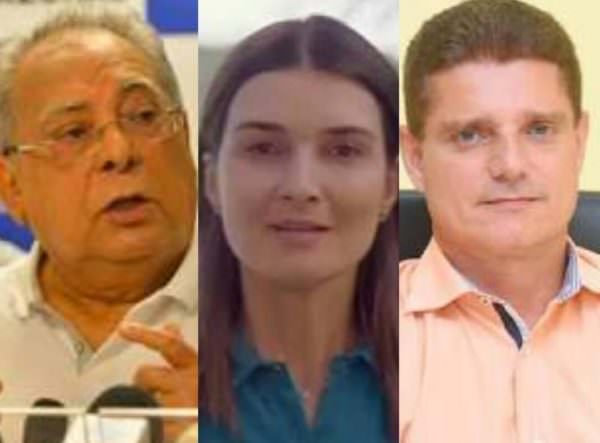 Amazonino, Rebecca e Rotta: investigados por uso de dinheiro público, na eleição