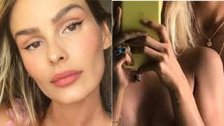 Yasmin Brunet choca fãs com foto nua ao lado do namorado