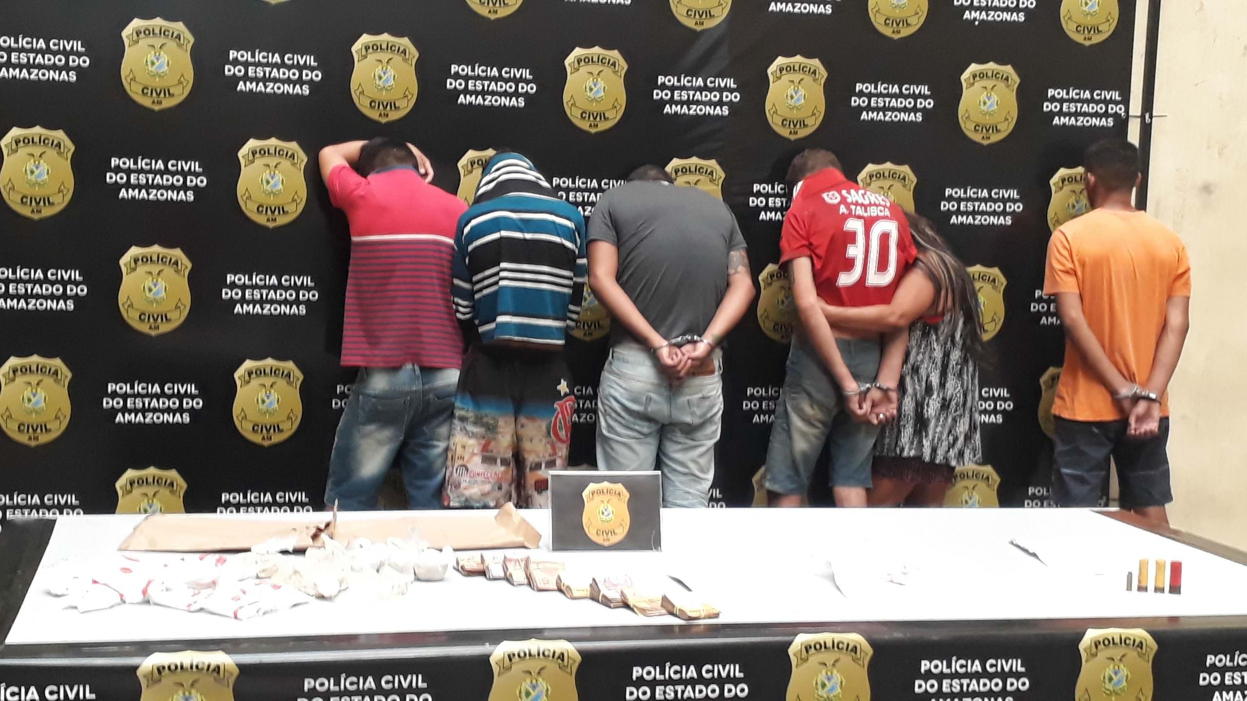 Operação Saturação da PC prende quatro infratores acusados de tráfico de drogas