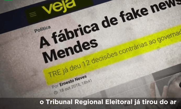 TRE nega direito de resposta a Amazonino sobre 'fábrica de fake news'