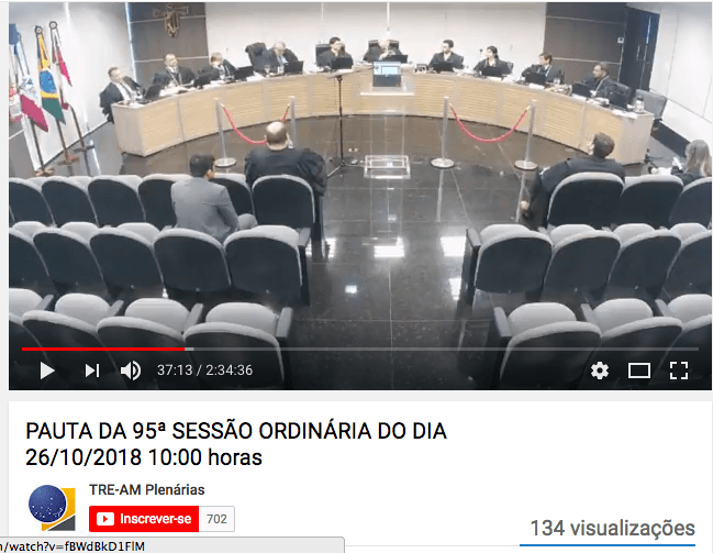 Juiz do TRE-AM deseja a morte por câncer 'a quem lhe deseja mal'