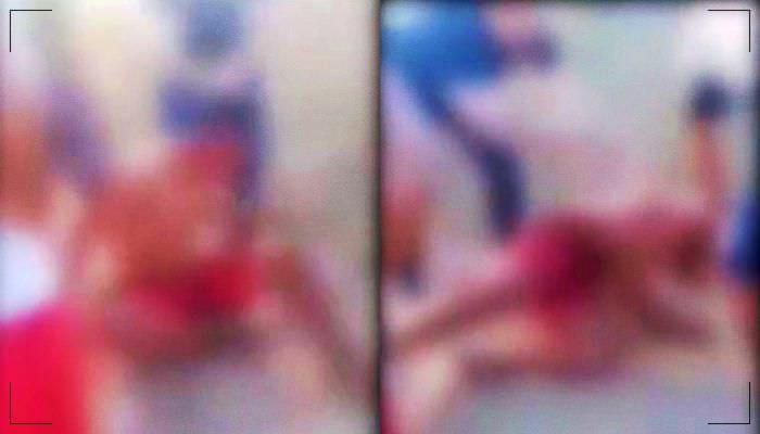 Padre aparece em vídeo agredindo suspeito de furtar igreja; veja vídeo
