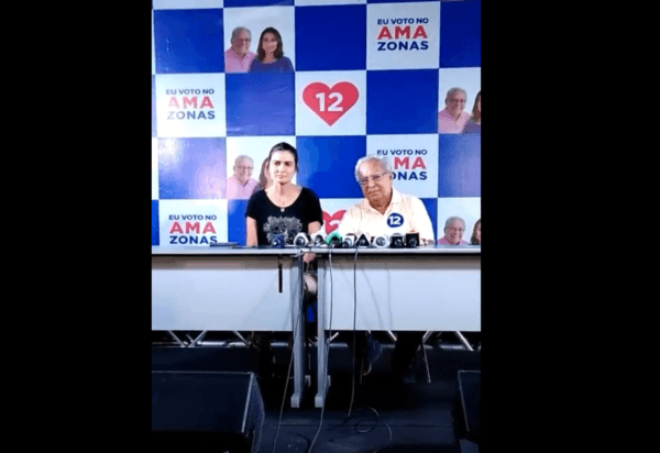 Segundo colocado, Amazonino Mendes comenta resultado da votação