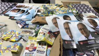 Fiscalização do TRE apreende material de candidatos no Dnit