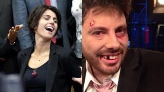 Manuela D'Ávila rebate ofensas de Danilo Gentili: 'Comediante medíocre'